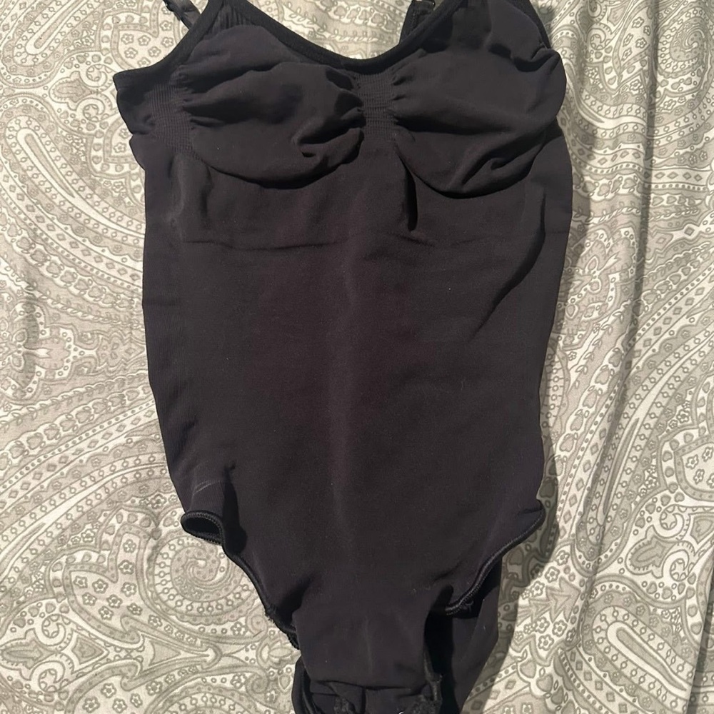 SKIMS Black Bodysuit